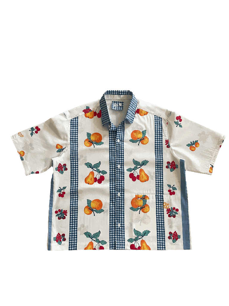 Chemise fleurie