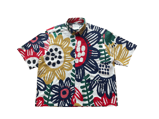 Chemise fleurie